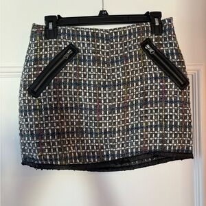 Jack by BB Dakota Tweed Miniskirt
